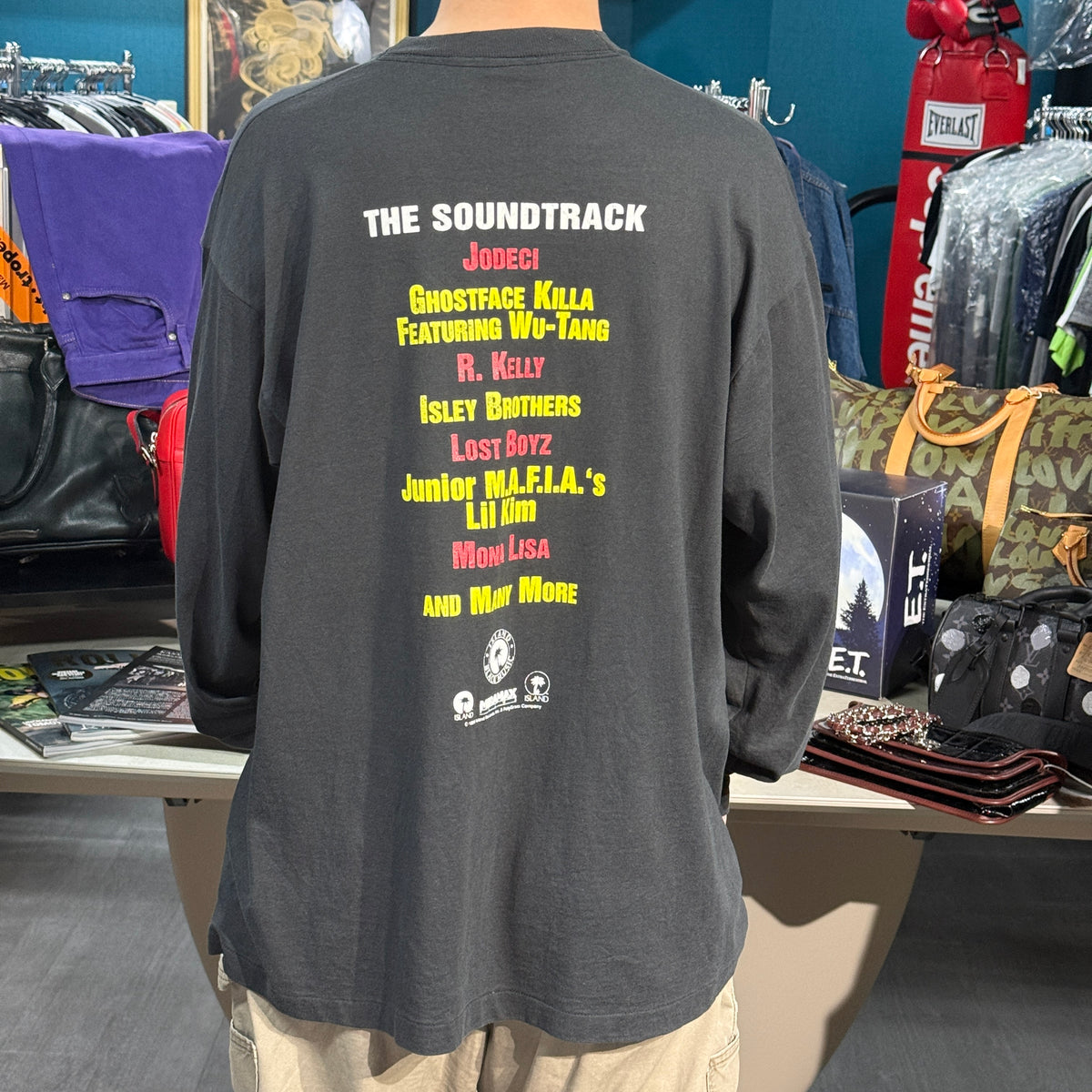 DON'T BE A MENACE 90s THE SOUNDTRACK Movie Long Sleeve T-Shirt Size XL
