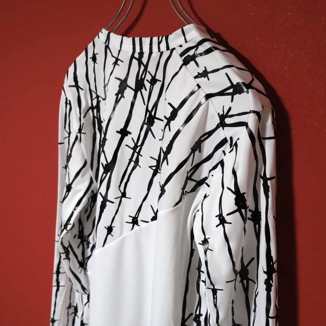 Comme des Garcons 25SS Barbed Wire Asymmetrical Long Sleeve Size S