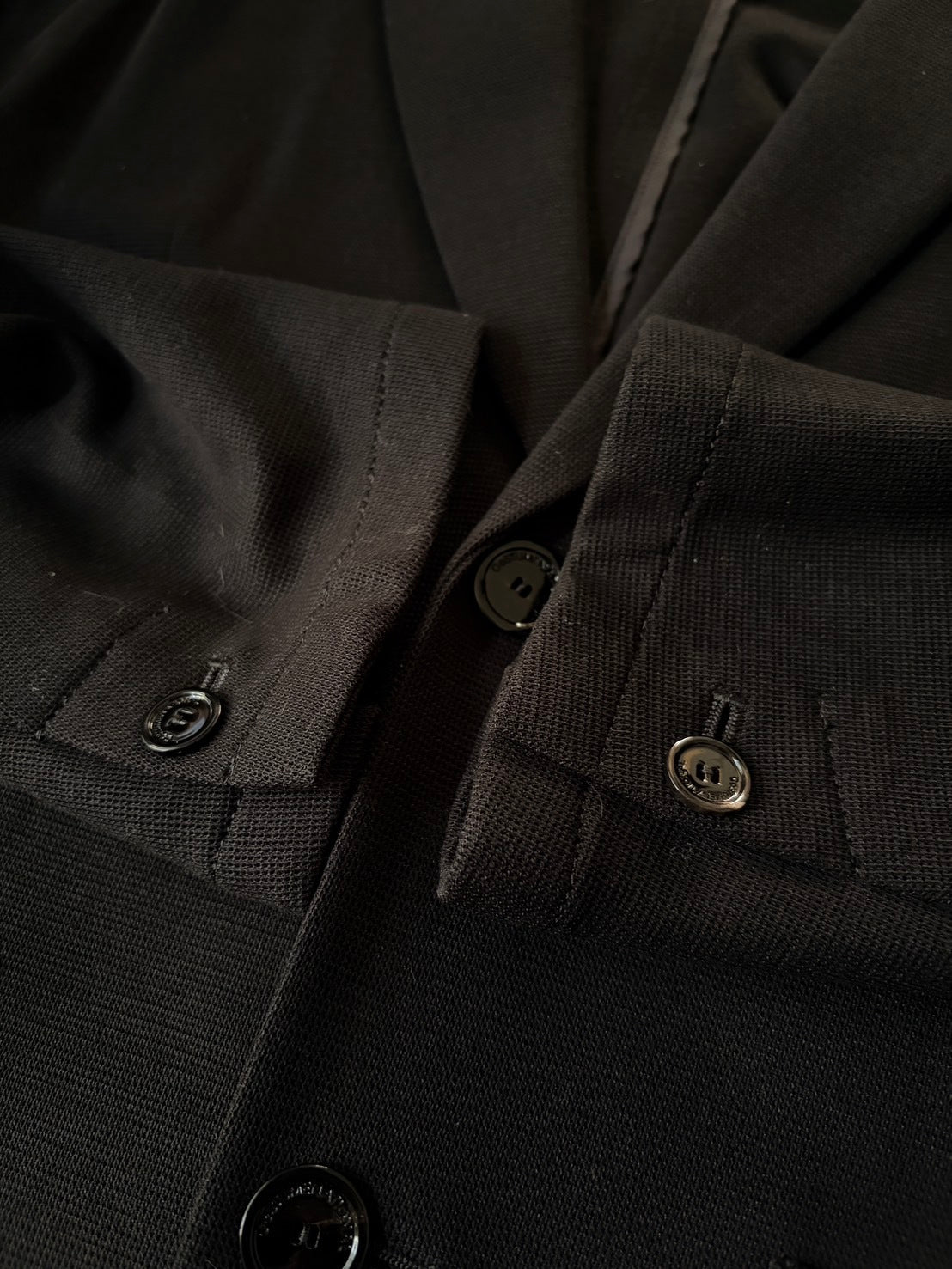CoSTUME NATIONAL HOMME AW19 Cotton Cardigan Black Size 46