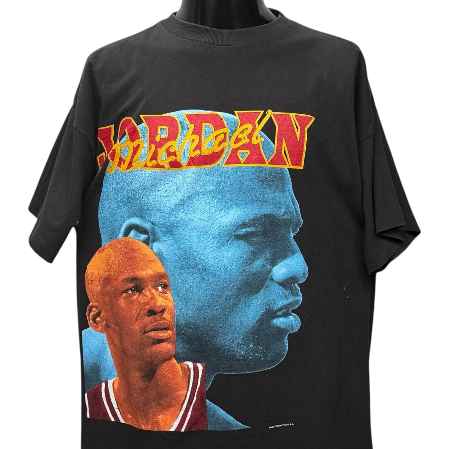 CHICAGO BULLS 90s Jordan Pippen Rodman Rap T-Shirt Size XXL