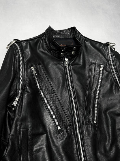 Undercover FW07 Cow Hide Leather Riders Jacket Size 2