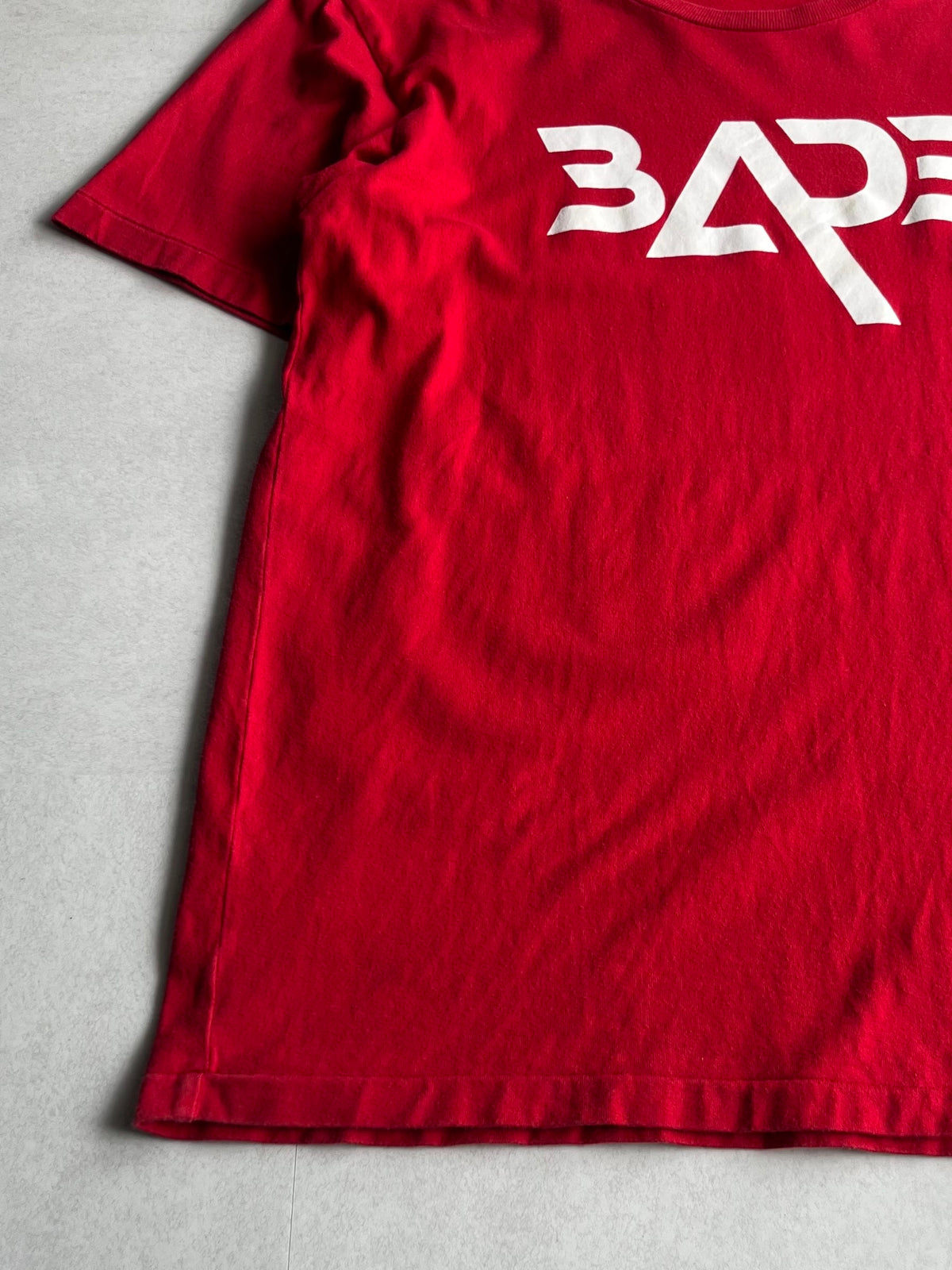 Bape A bathing ape Design Cotton T-Shirt Size L