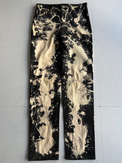 MILKBOY Bleached Splatter Denim Jeans