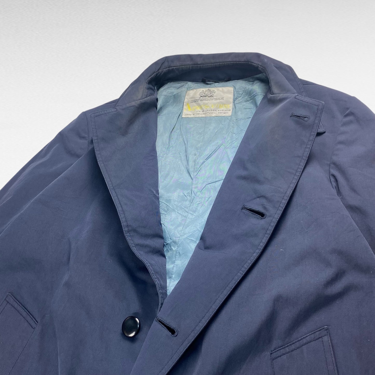 Aquascutum Coat Blue Size XL