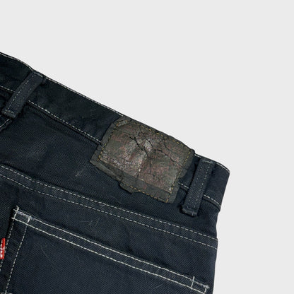 Levi's 501XX Black Denim Pants 00s USA Size W30xL30