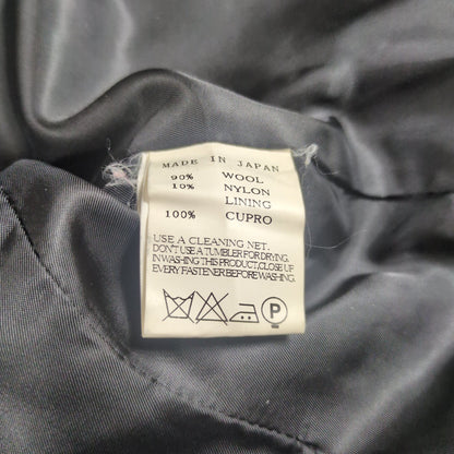 Limi Feu Double Zip Wool Hooded Long Coat Size S
