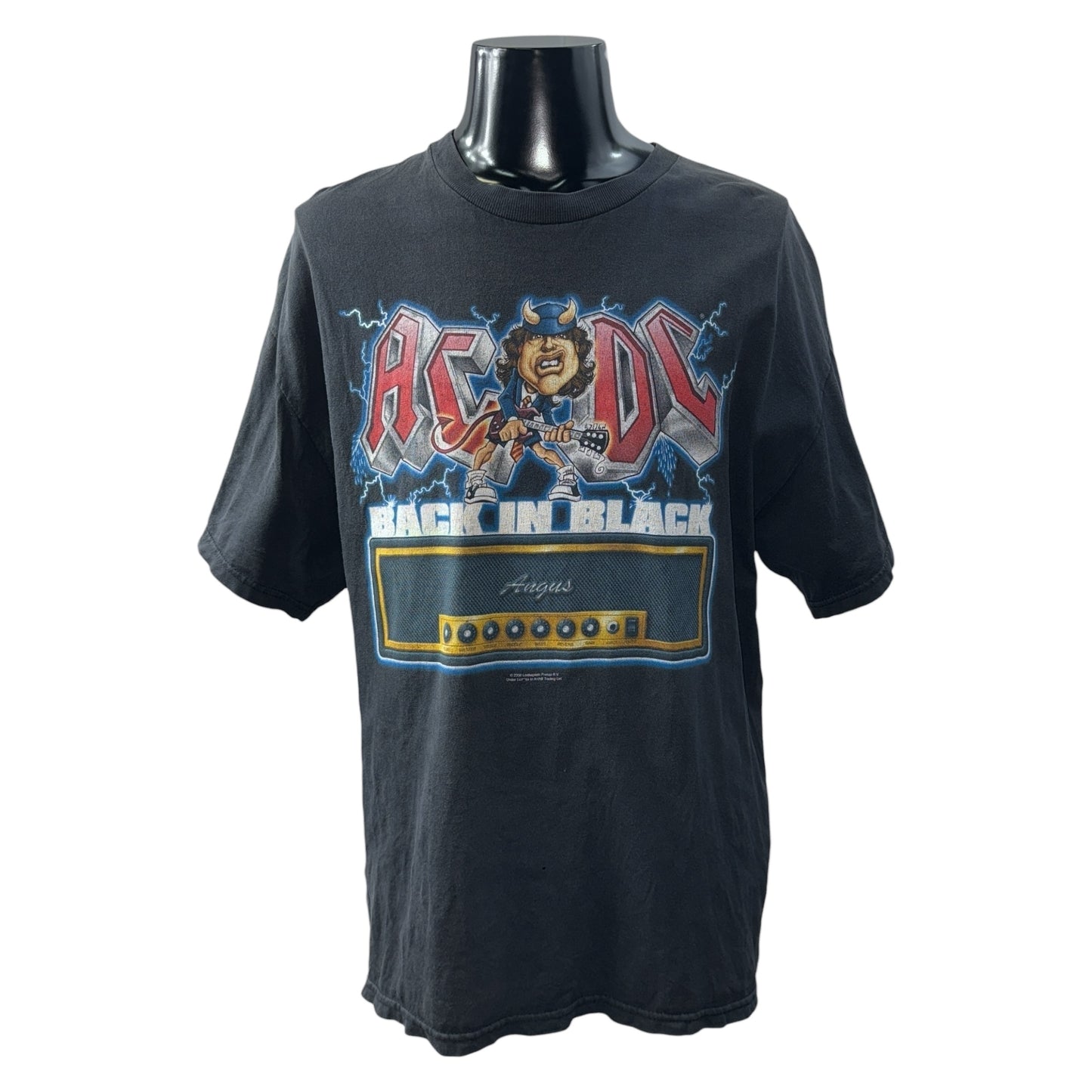 AC/DC BACK IN BLACK T-Shirt Size XL