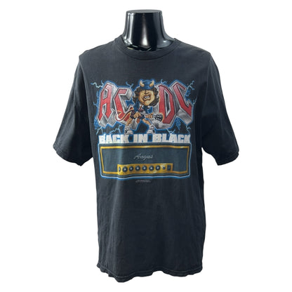 AC/DC BACK IN BLACK T-Shirt Size XL