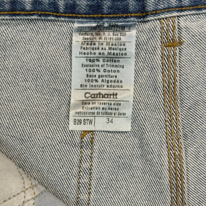 CARHARTT Denim Painter Shorts Size 34