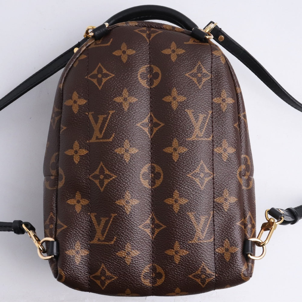 LOUIS VUITTON Monogram Palm Springs Backpack Brown Size MINI