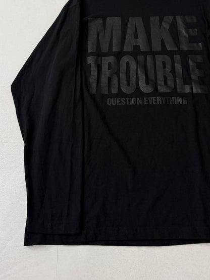 KATHARINE HAMNETT Message Design Organic Cotton Sleeve Shirt
