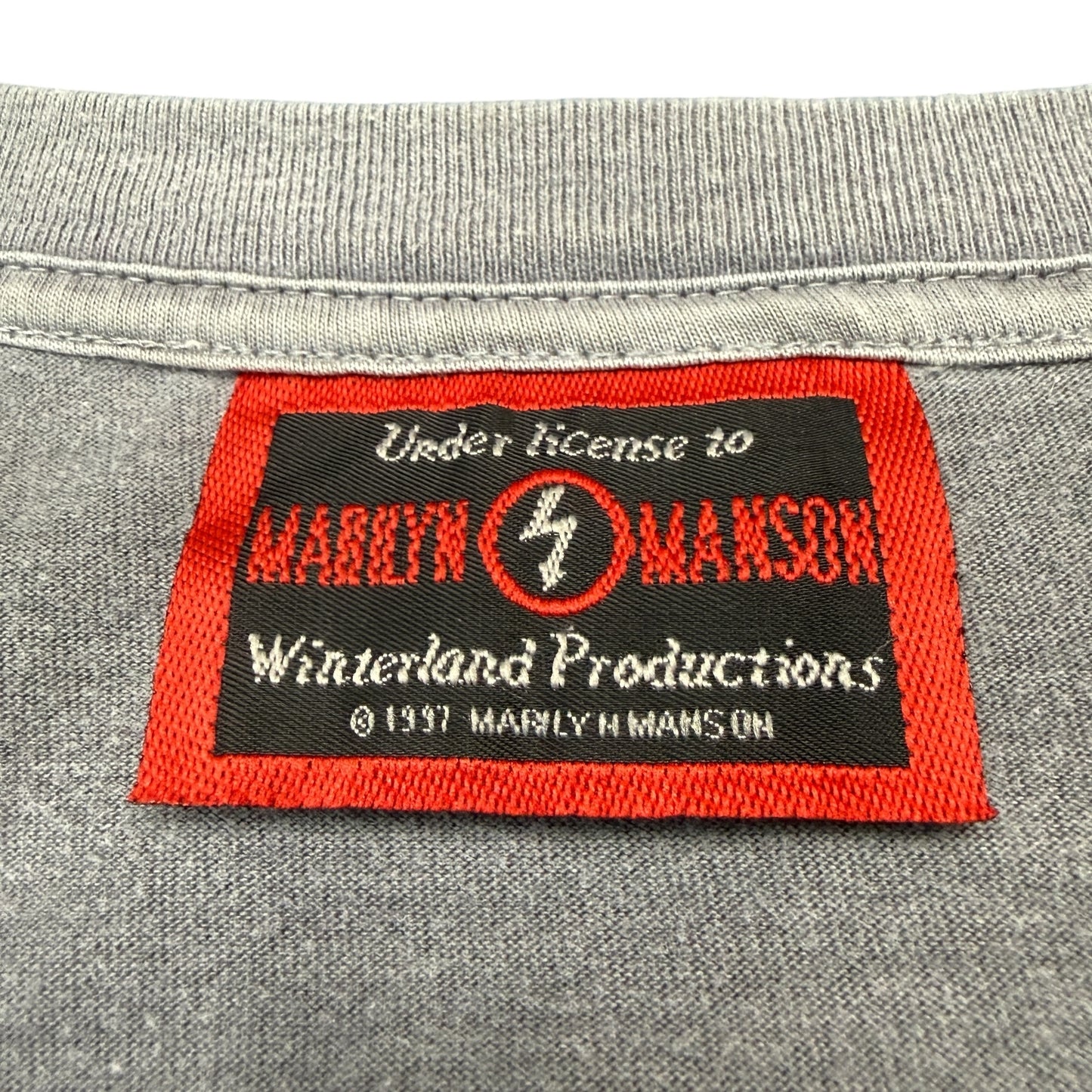 MARILYN MANSON 90s Antichrist Repent T-Shirt Size XL