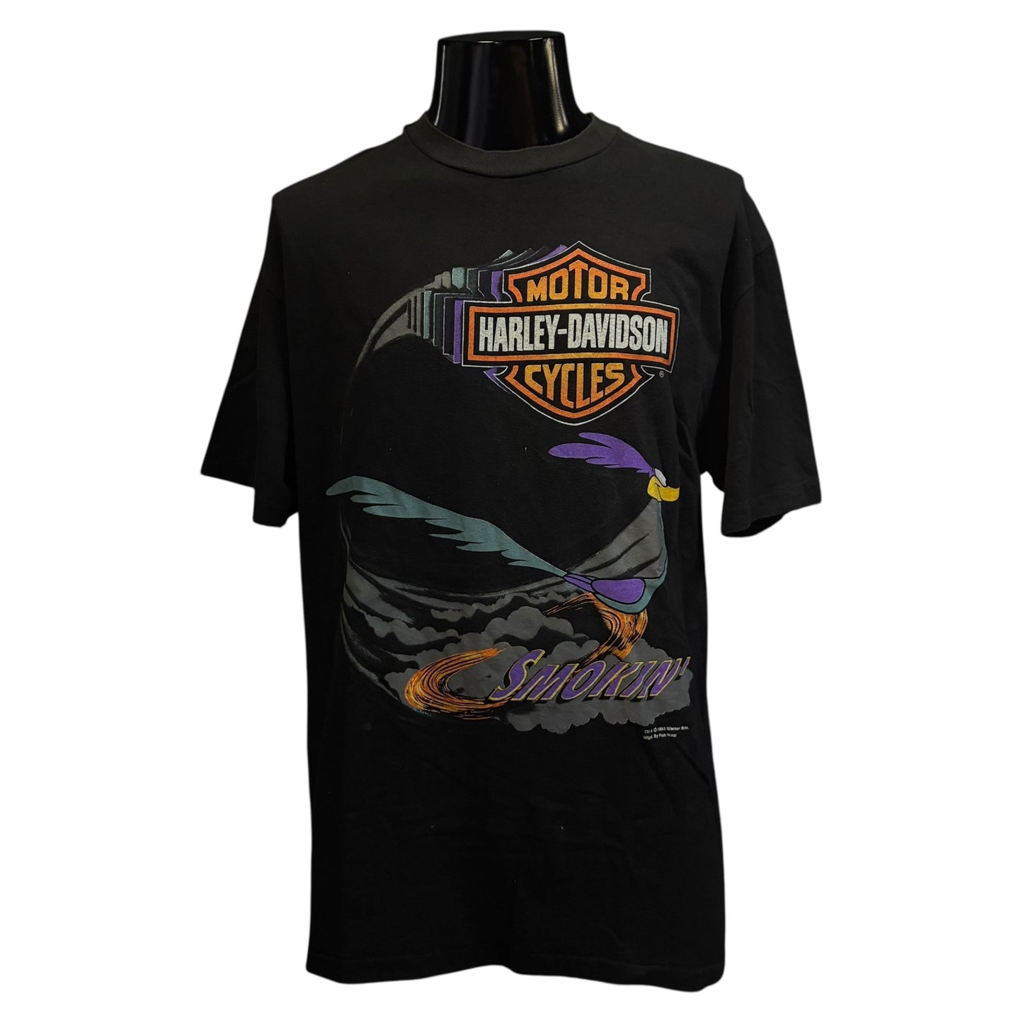 Harley Davidson 90s Road Runner T-Shirt Size L
