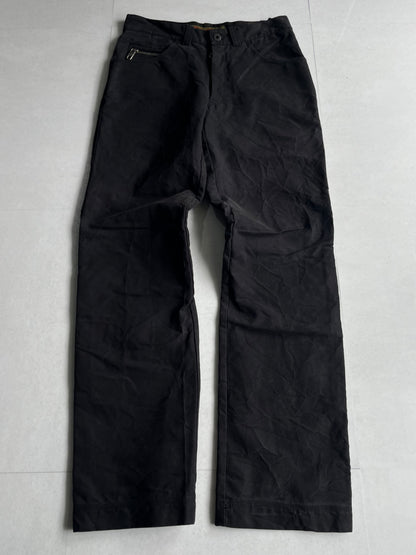 Griffin Black Zip Gimmick Pants Size 28