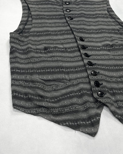 Number (N)ine Fair Isle Jacquard Vest (SS08) Size 3