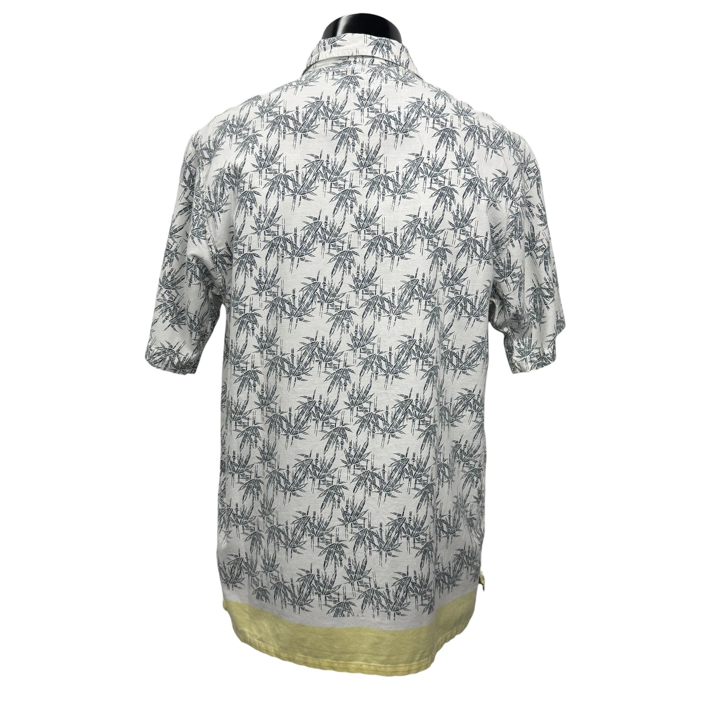Stussy 90s Old Stussy Japanese Pattern Work Shirt Size M