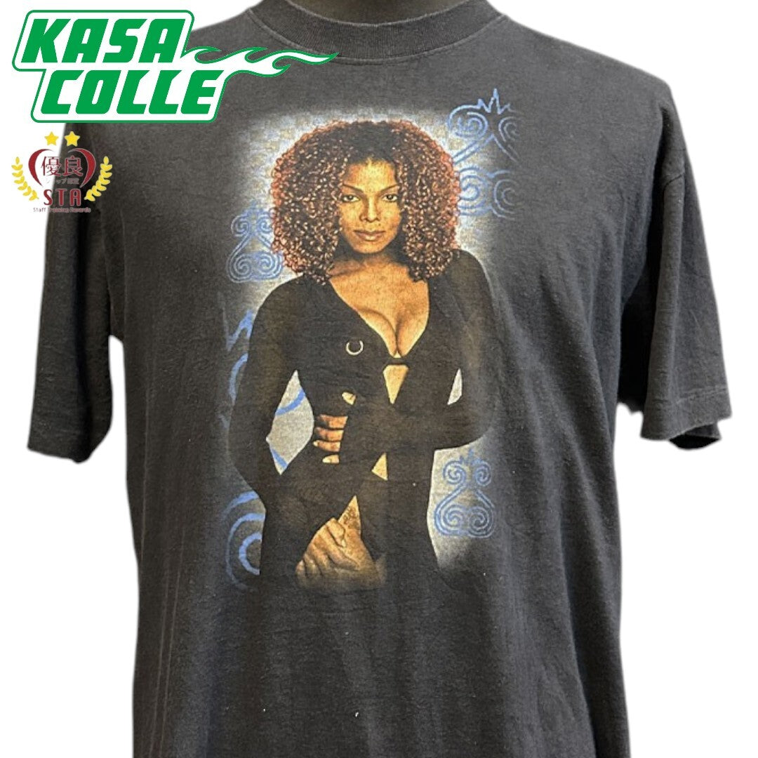 JANET JACKSON THE VELVET ROPE WOALD TOUR 1998 T-Shirt Size L