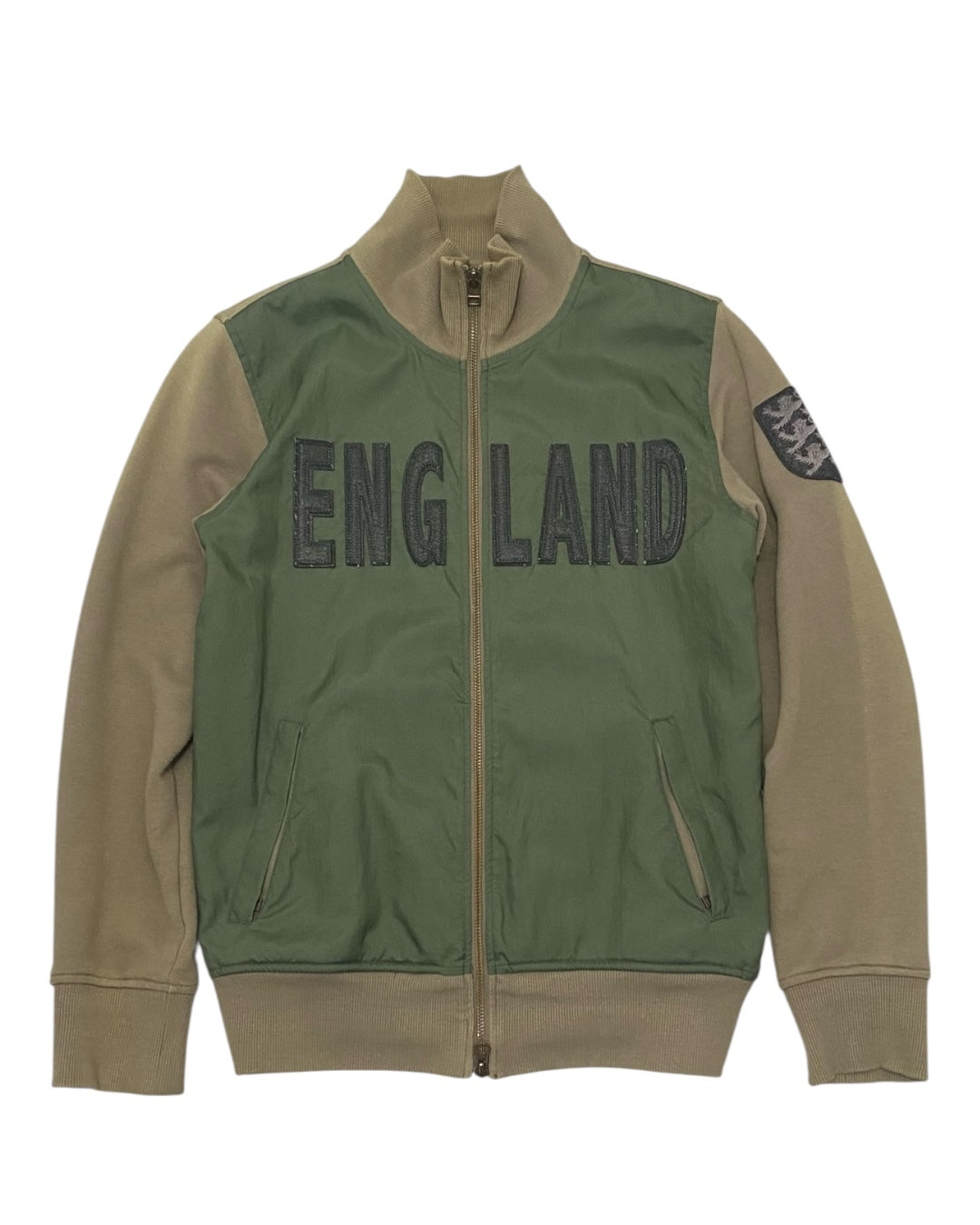 Baracuta England Panel Track Jacket Green