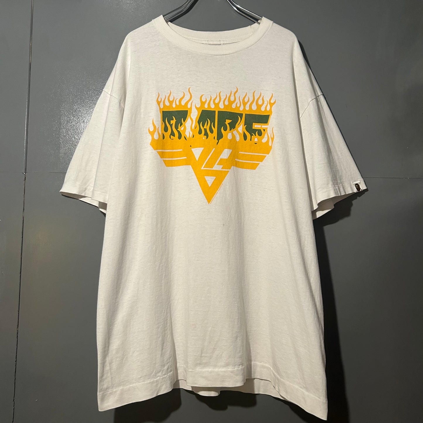 A BATHING APE x ALPHA INDUSTRIES Logo T-Shirt Size L