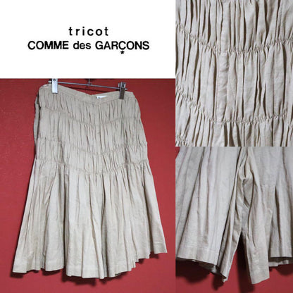 Comme des Garcons 08SS Pleated Cotton Wide Pants Size M