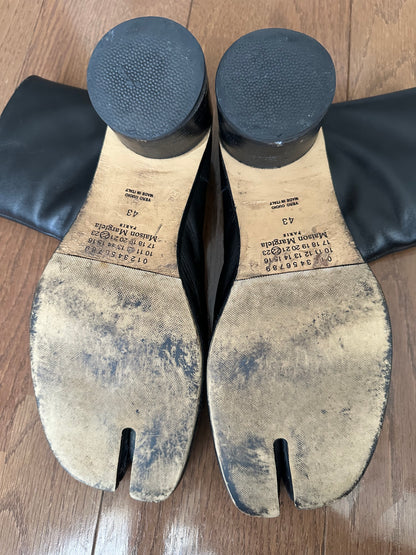 Maison Margiela Black 6cm Heel Tabi Boots