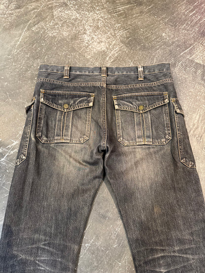 undercover 02AW Black Cotton Pants Size L