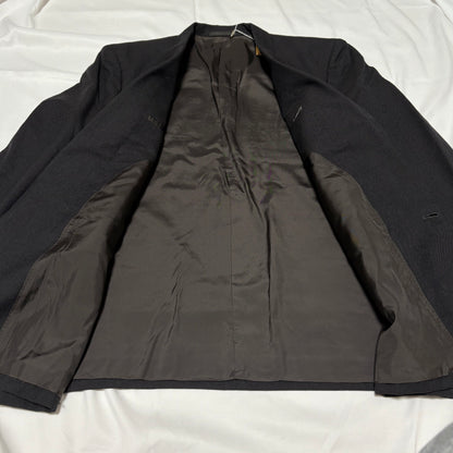 COMME des GARCONS HOMME 80s Brown Wool DB Jacket Size M