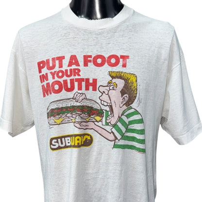 SUBWAY 90s SUBWAY T-Shirt Size XL
