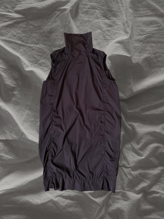 Rick Owens DRKSHDW DRKSHADOW AW13 High-Neck Shirring Size S