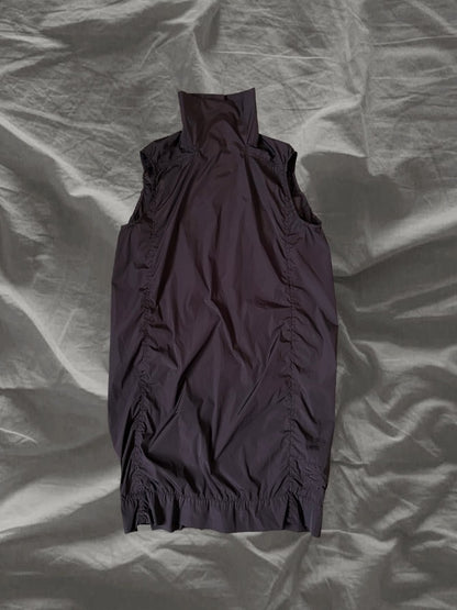 Rick Owens DRKSHDW DRKSHADOW AW13 High-Neck Shirring Size S