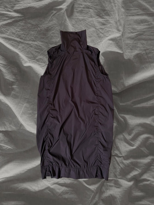 Rick Owens DRKSHDW DRKSHADOW AW13 High-Neck Shirring Size S