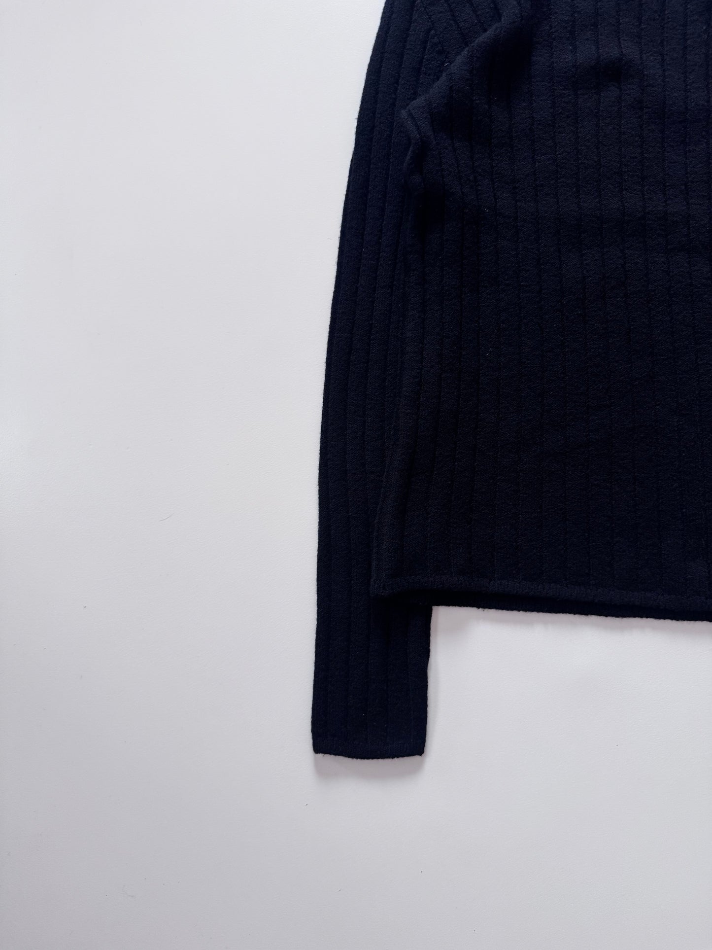 Emporio Armani Black Long Sleeve Shirt Size XS