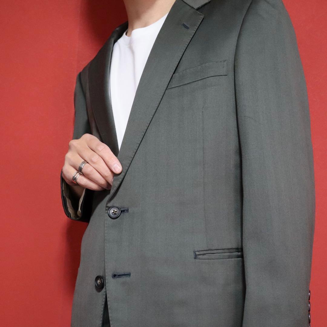 Burberrys 90s Shadow Stripe Flare Suit Blazer