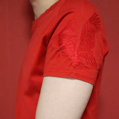 Jean Paul Gaultier HOMME Eagle Red T-Shirt Size 48