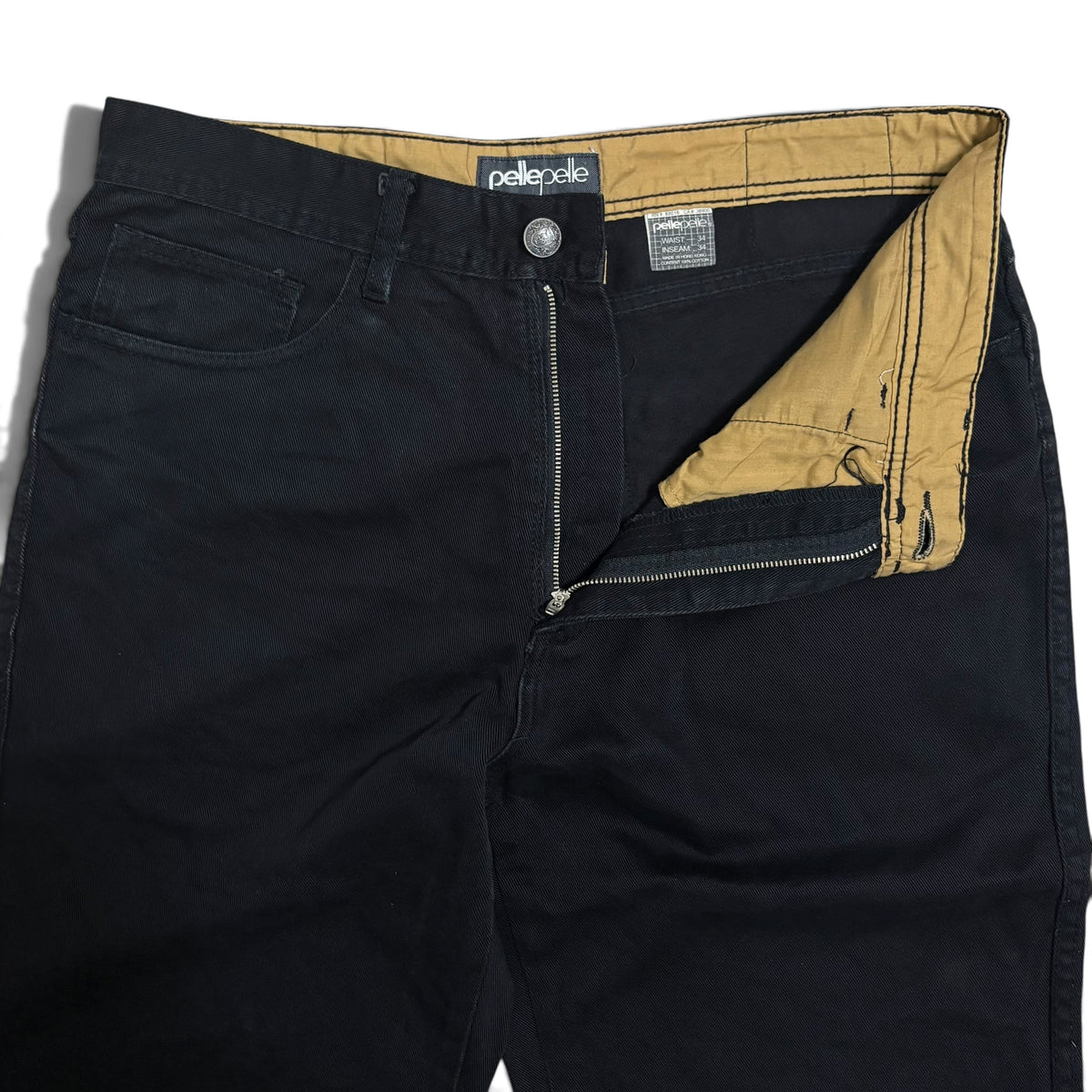 Pelle Pelle Black Denim Jeans Size 34