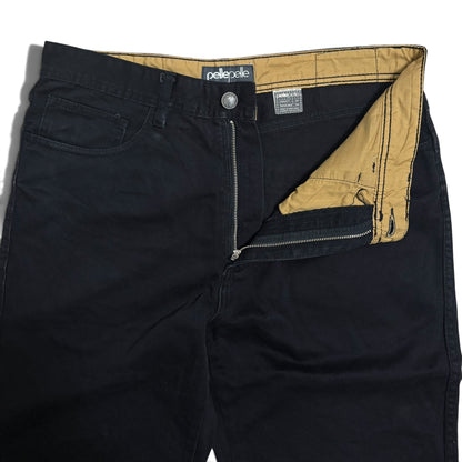 Pelle Pelle Black Denim Jeans Size 34