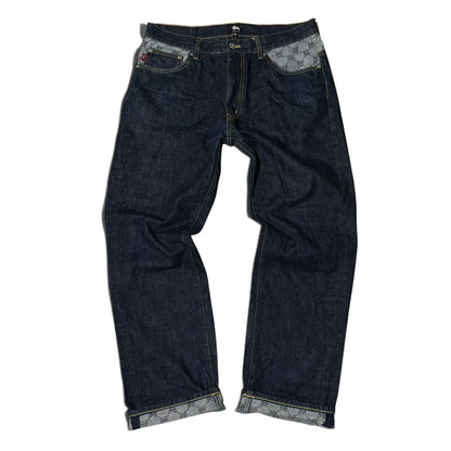 Stussy Monogram Denim Jeans Size 32