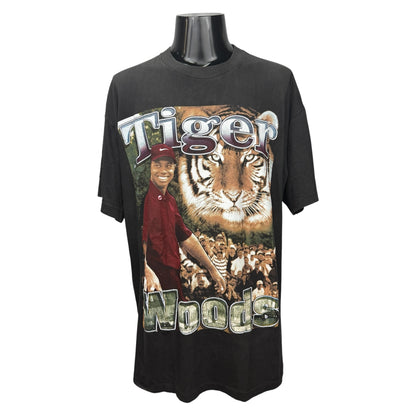 TIGER WOODS 90s Masters Champion Rap T-Shirt Size 2XL Size XL