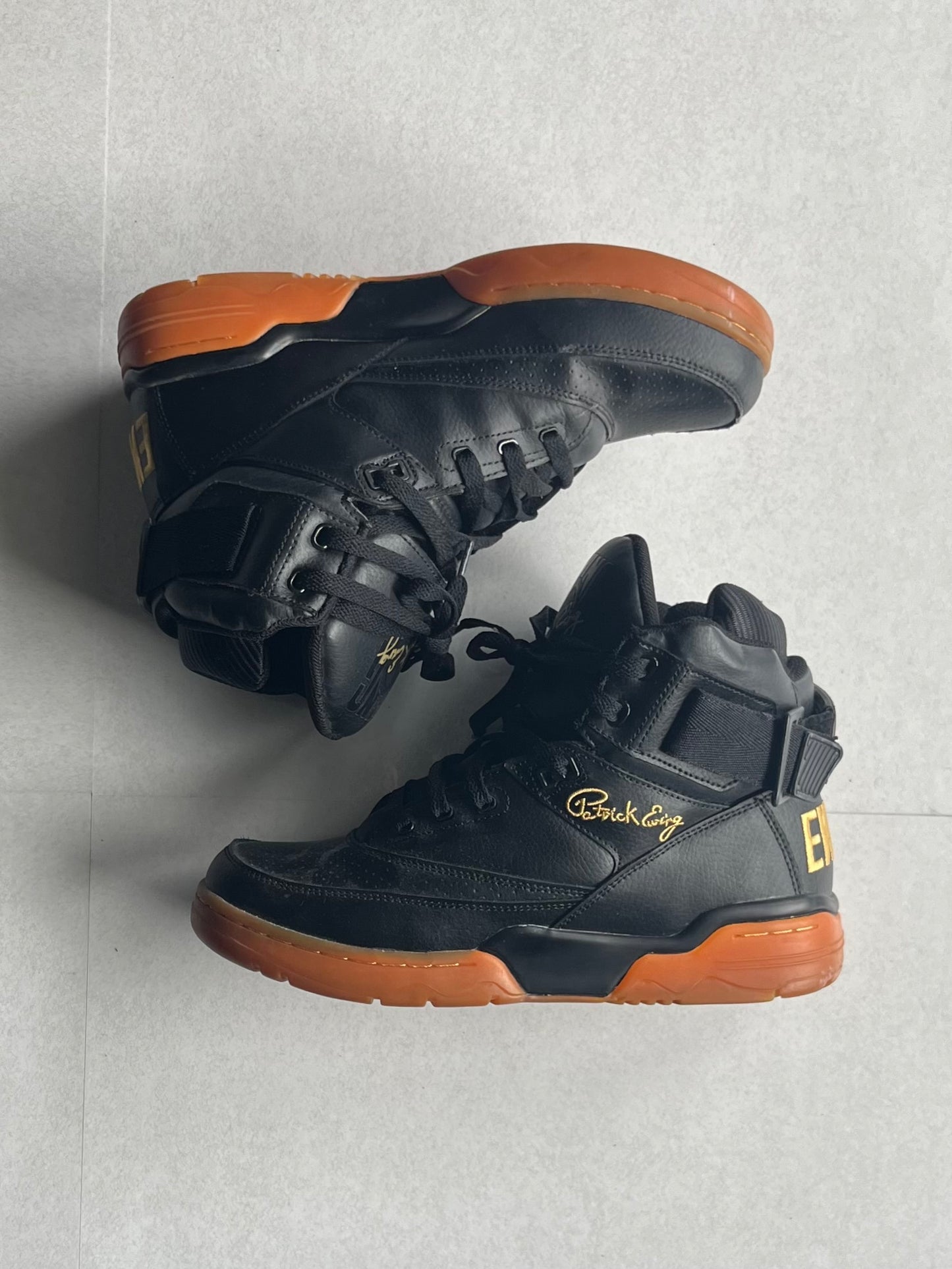 Ewing Athletics Black Sneakers Size 27.5