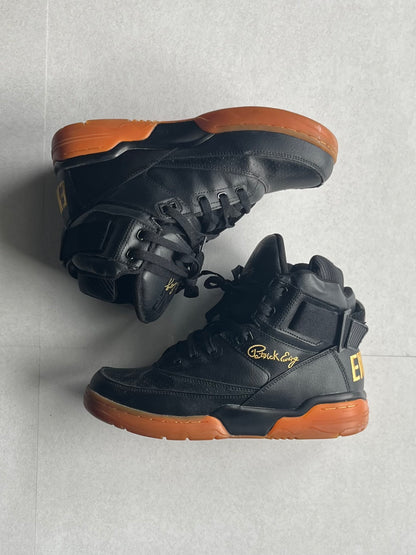 Ewing Athletics Black Sneakers Size 27.5