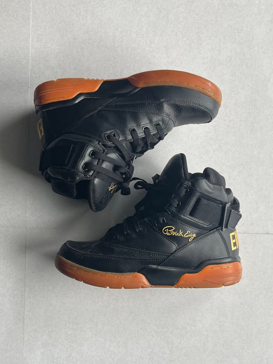 Ewing Athletics Black Sneakers Size 27.5