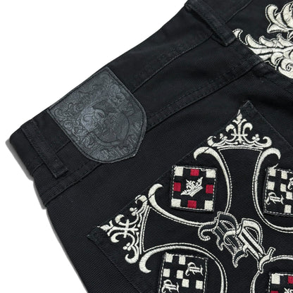 Pelle Pelle Black Denim Jeans Size 34