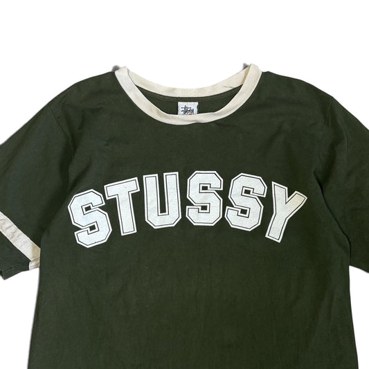 Stussy 90s USA White Tag Single Stitch T-Shirt Size M
