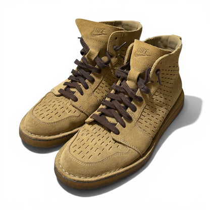 Vintage NIKE Air Royal Desert Boots 2011 Beige Size 9