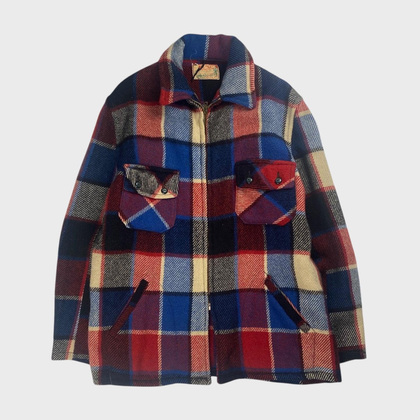 NORTH TRAIL 50s Wool Jacket Size S