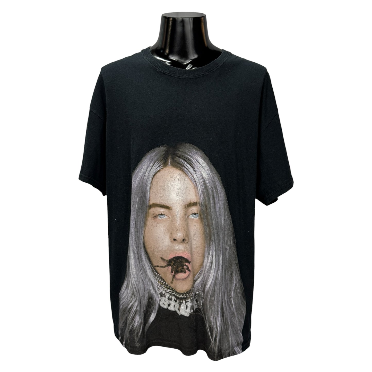 BILLIE EILISH 00s Spider Portrait T-Shirt Size XL