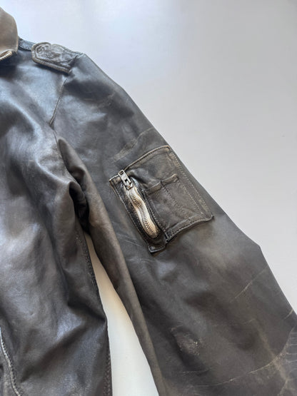 GIORGIO BRATO Leather Jacket Black