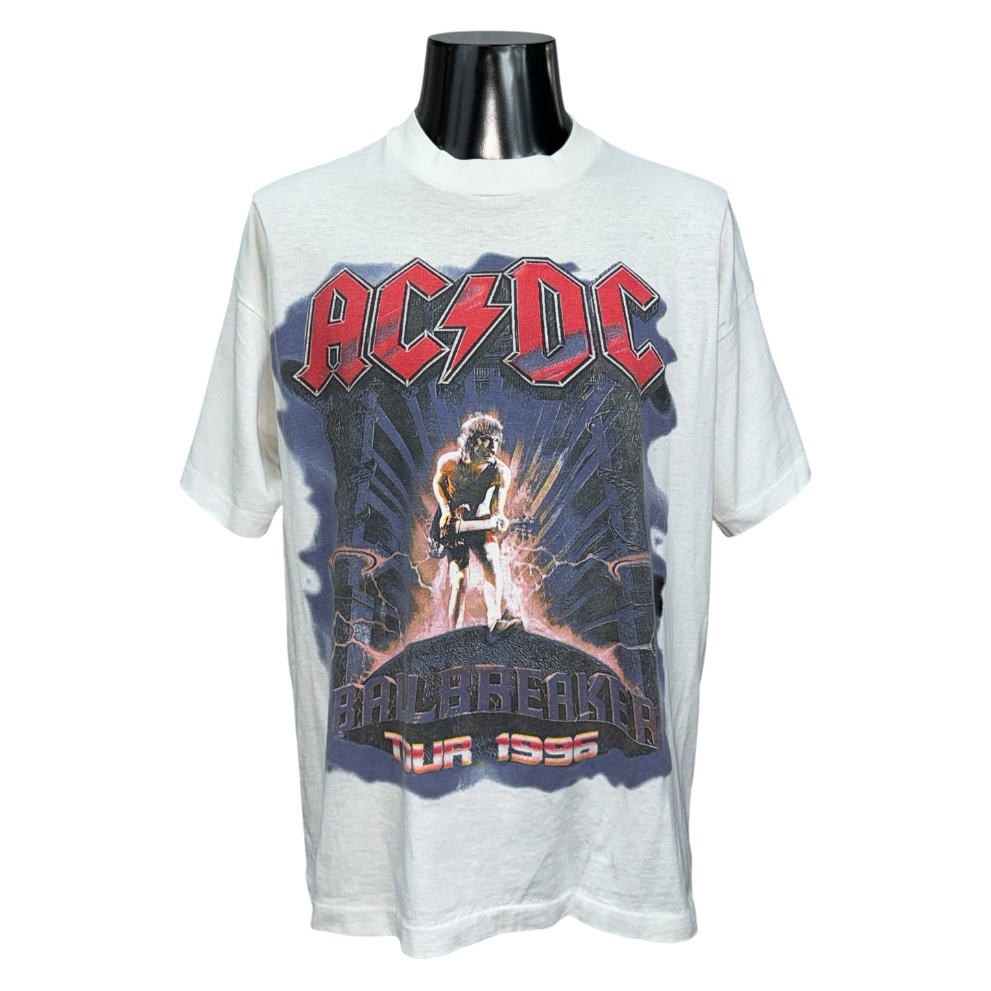 AC/DC 90s Ballbreaker Tour 1996 Double Sided T-Shirt Size XL