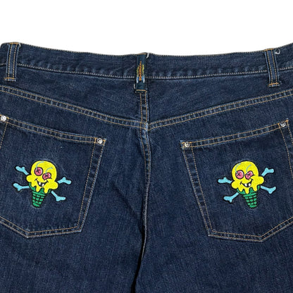 ICECREAM Denim Shorts Size L
