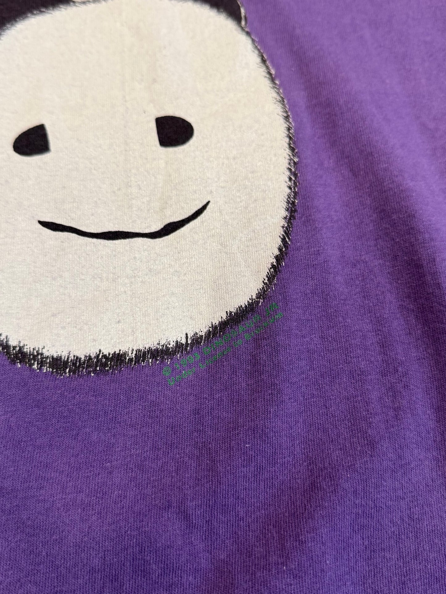 Vintage DINOSAUR Jr Purple Cotton T-Shirt Size XL